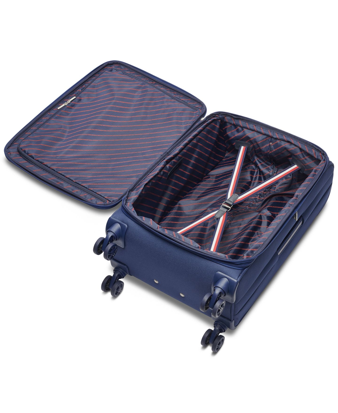 Чемодан Tommy Hilfiger Collingwood 25" Luggage, цвет: Тёмно-синий — фото 8