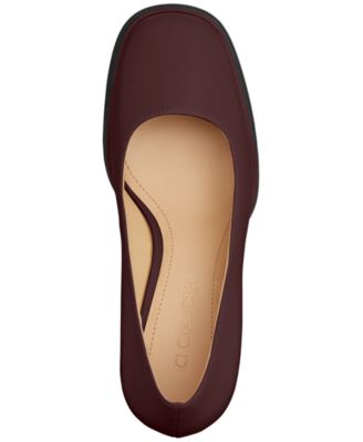 Women's Sculpted Block Heel Pumps