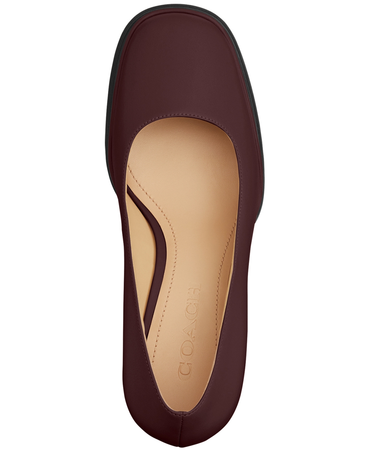 Coach Women's Sculpted Block Heel Pumps