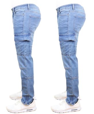 Men's 2-Pack Stretch Cargo Pocket Jeans
