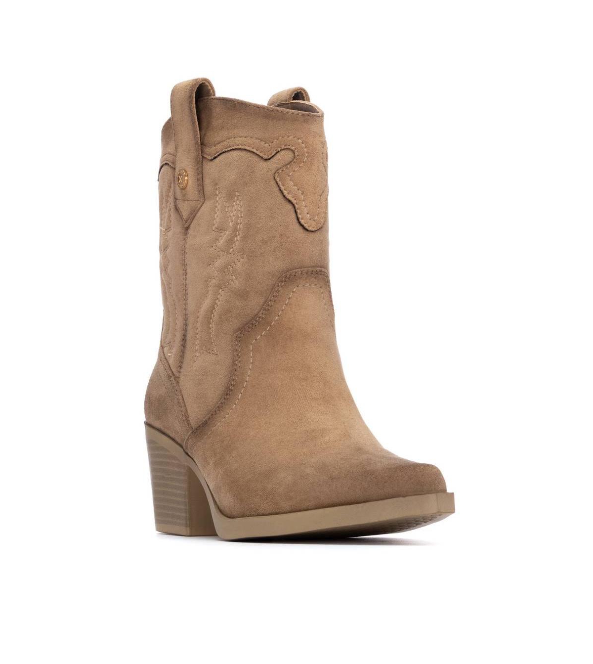 Xti Women's Suede Italian Western Booties By
