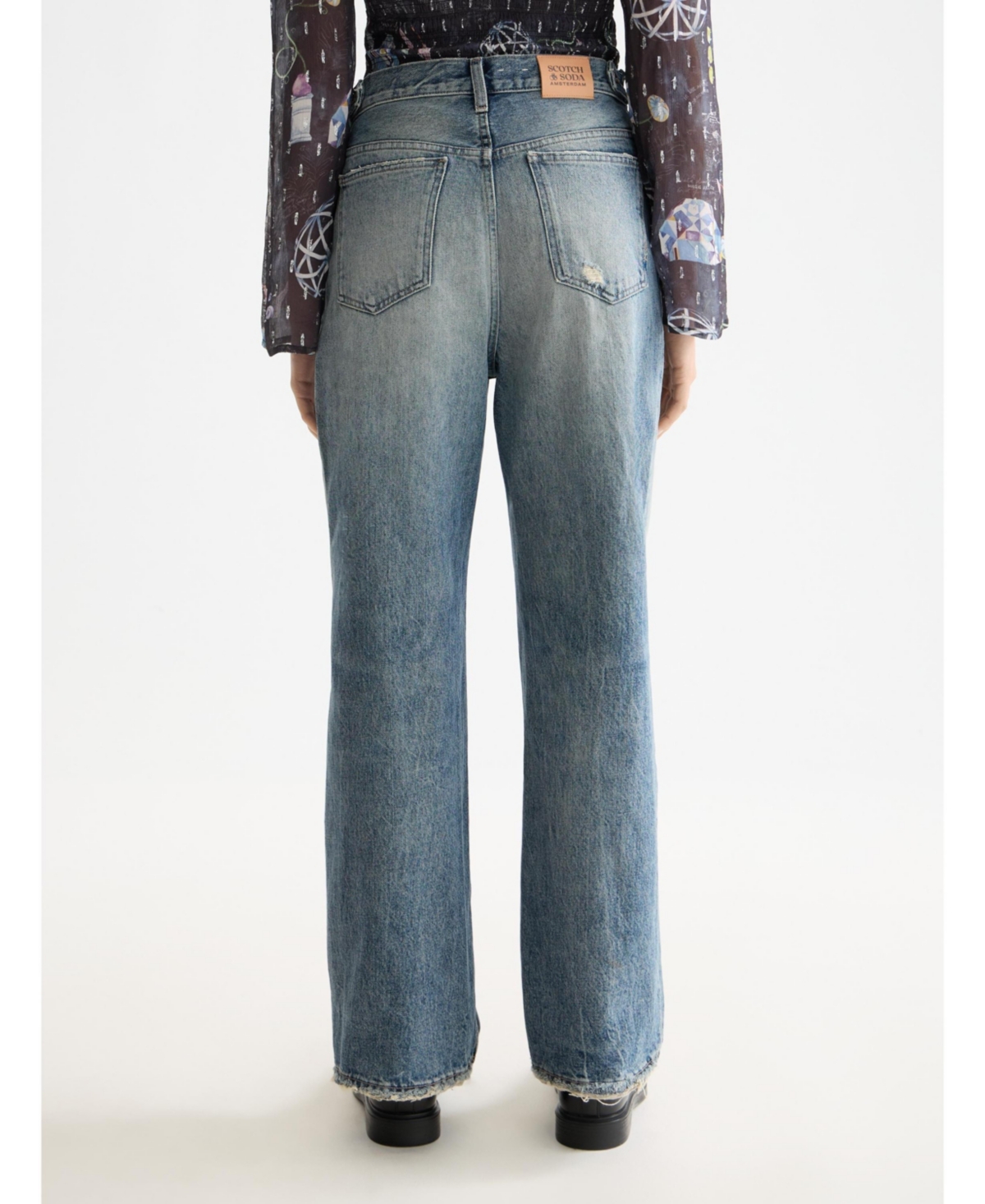 Scotch & Soda Women's The Deep Loose Jeans