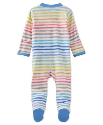 Baby Boys Scout 2-Way Zip Footed Sleep and Play Coveralls