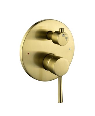 Wall Mounted Shower Faucet Set for Bathroom with High Pressure 10&amp;#x22; Stainless Steel Rain Shower head Handheld Shower Set