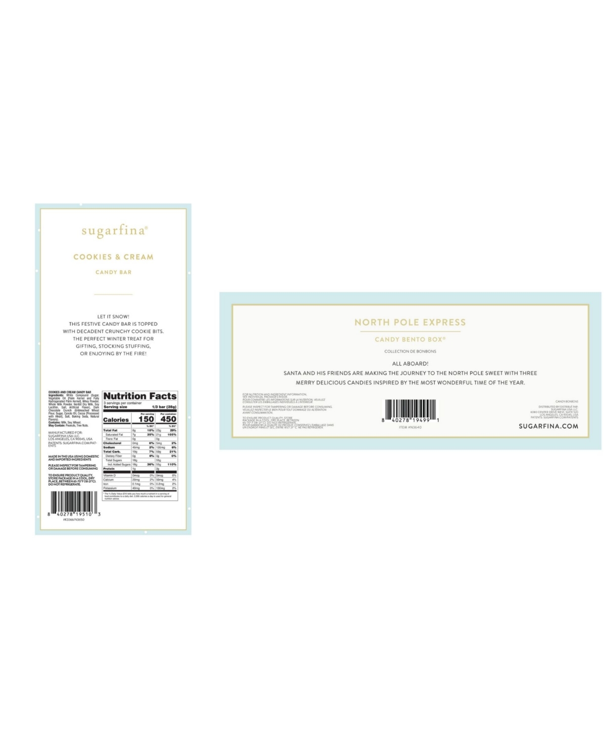 Sugarfina North Pole Express Bundle, 2-pc. In Multi