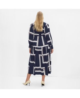 Plus Size Kinsley Print Maxi Dress