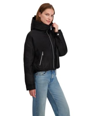 Women's Hooded Bomber Jacket