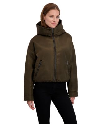 Women's Hooded Bomber Jacket