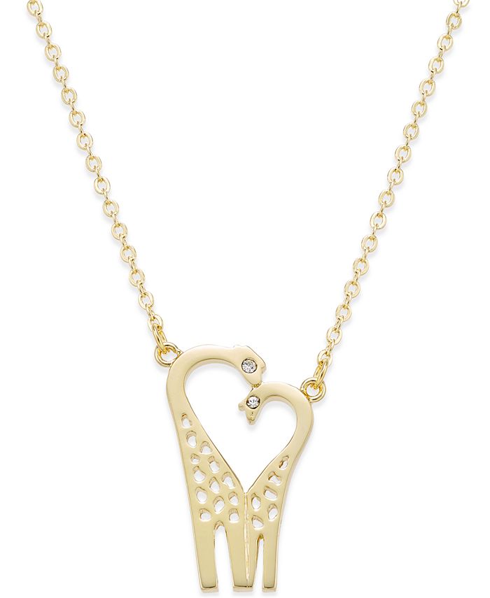 Kate spade cheap giraffe necklace