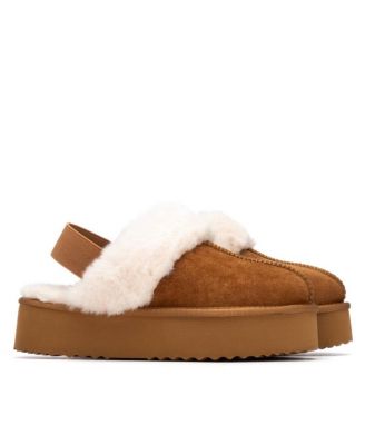 Women's Suede Slingback Clogs By XTI