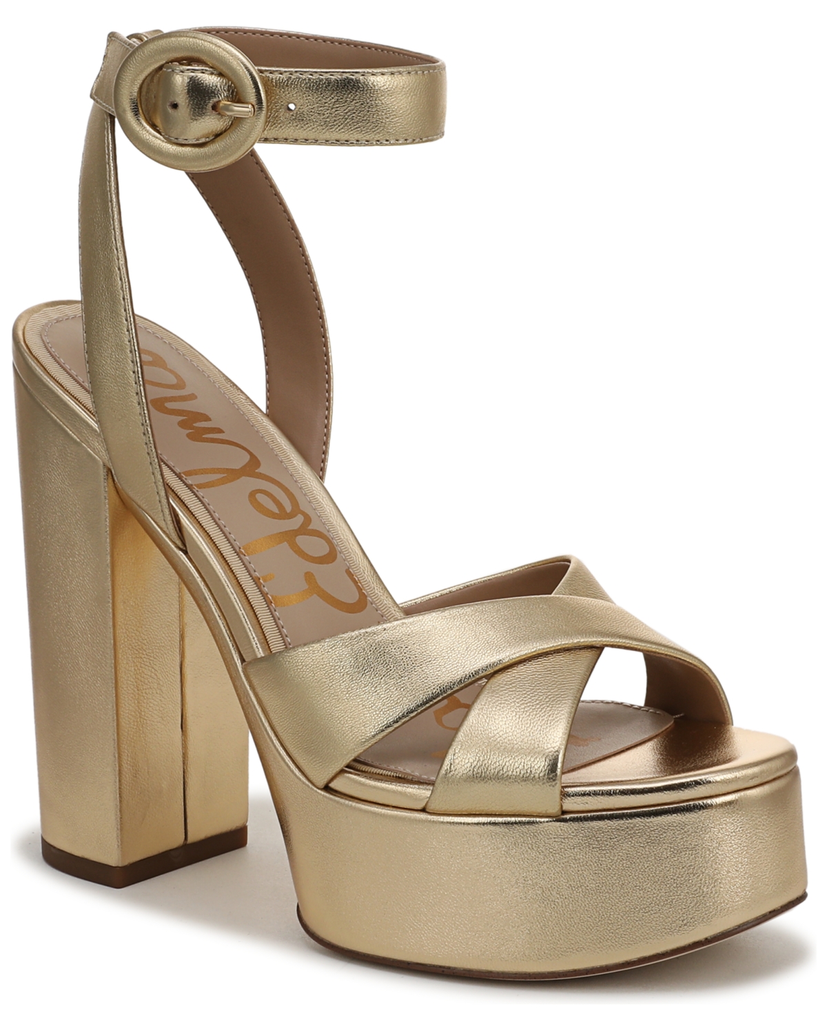Sam Edelman Women's Savannah Strappy Sandals In Gold