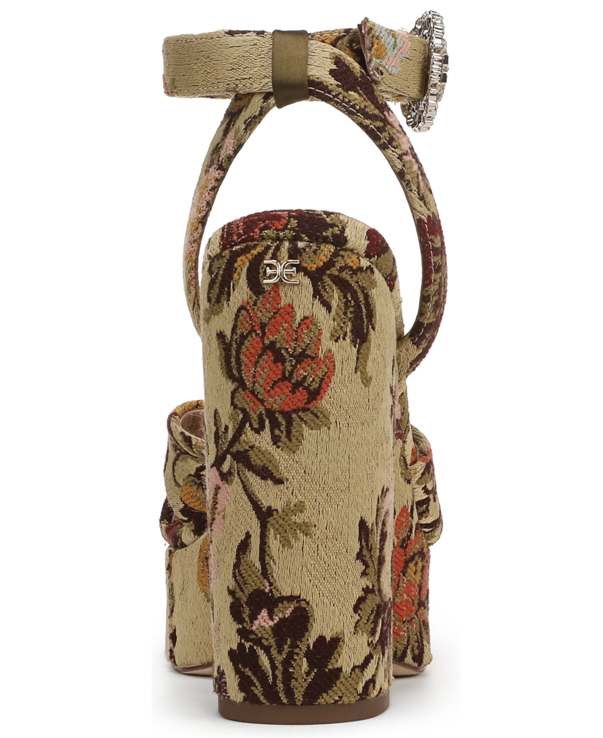 Sam Edelman Women's Savannah Glow Platform Dress Sandal In Multi