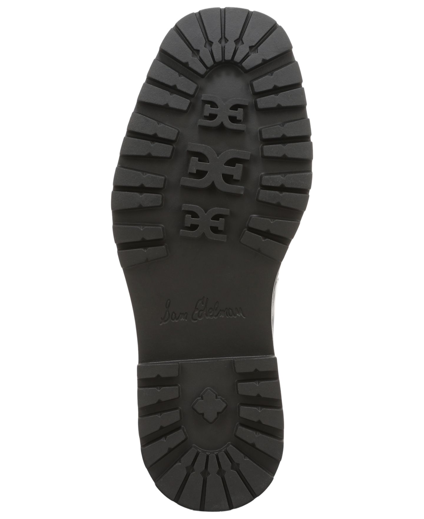 Женские туфли Sam Edelman Lea Platform, цвет: Чёрный кожаный — фото 5