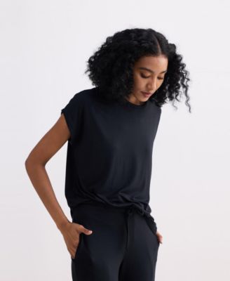 Women's Relaxed Tee in Black