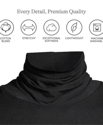 Women's Lightweight Jersey Long Sleeve Turtleneck