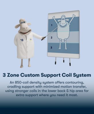 Perfect Sleeper Iceland Poppy 14" Plush Pillow Top Mattress, Full