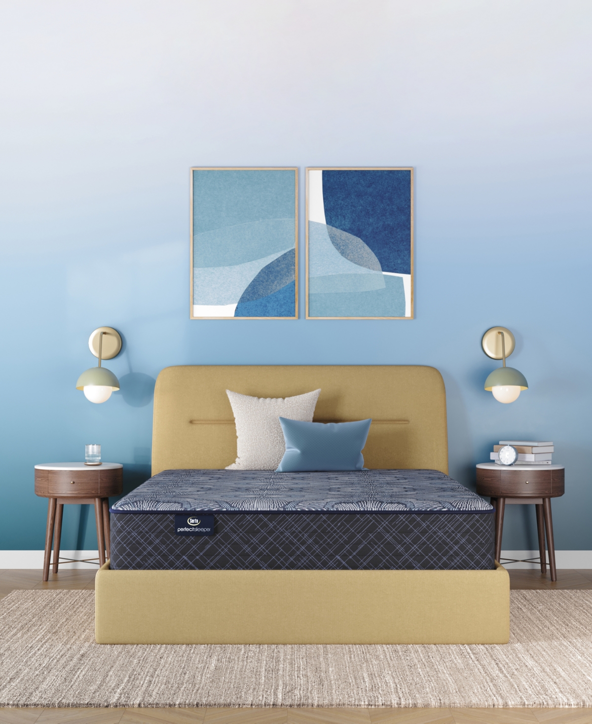 Serta Perfect Sleeper Osiria Rose 12 Extra Firm Tight Top Mattress Collection In Transparent
