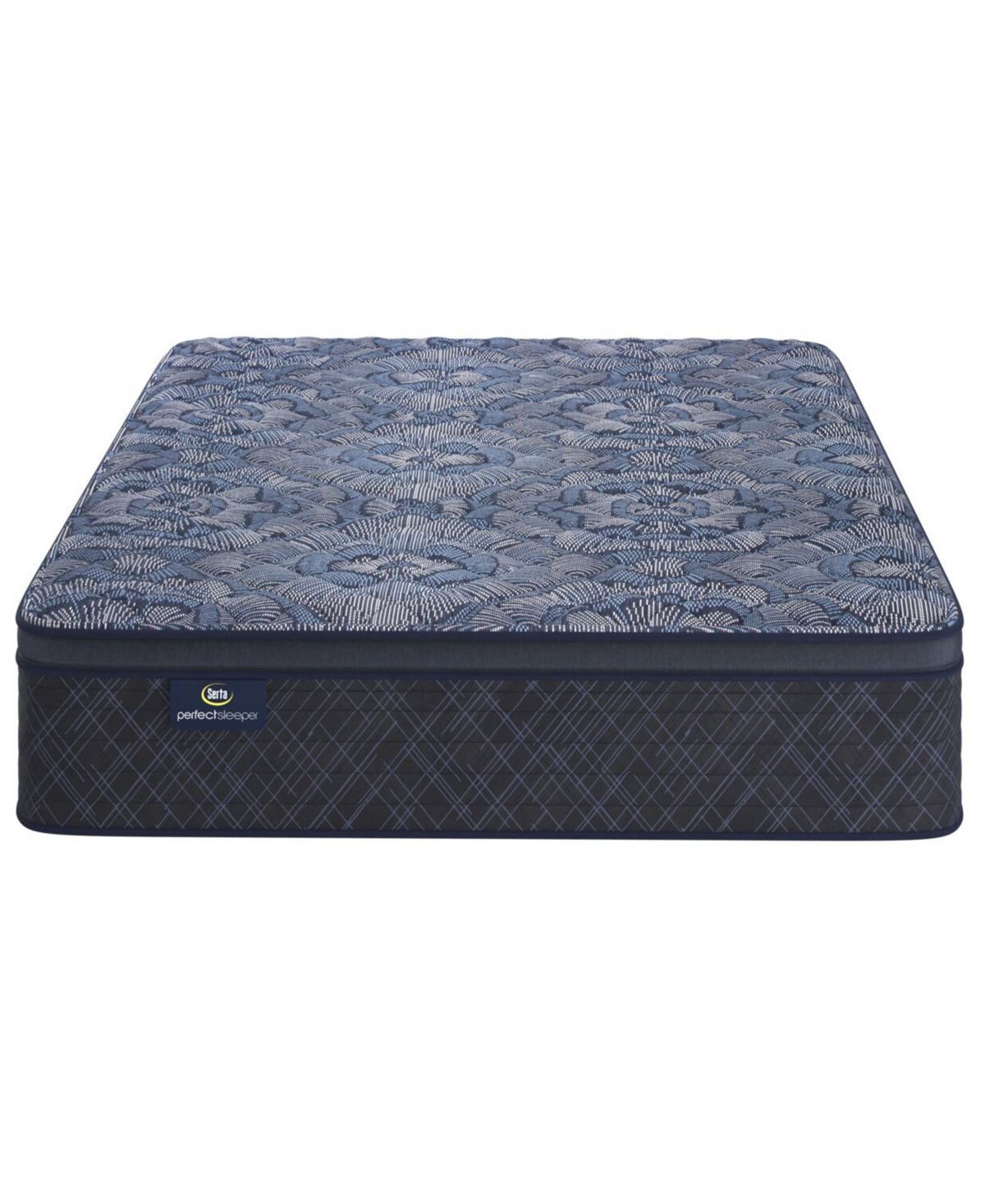 Serta Perfect Sleeper Osiria Rose 14" Firm Pillow Top Mattress Set, Queen Split In Transparent