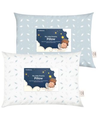 Toddler Pillow, Soft Organic Cotton Pillows for Sleeping, 13X18 Pillow