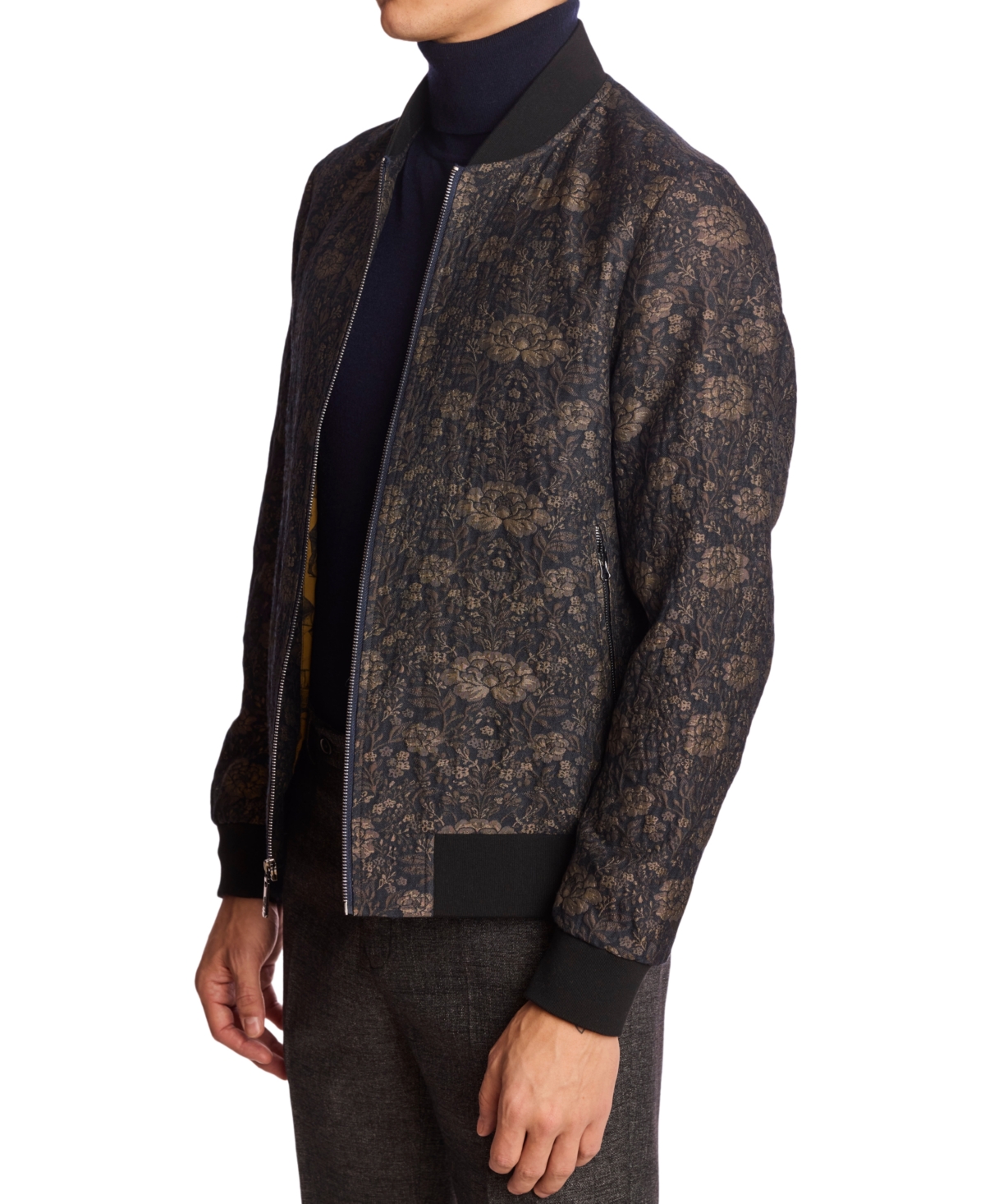 Paisley & Gray Men's Hyde Patterned Bomber Jacket In Multi