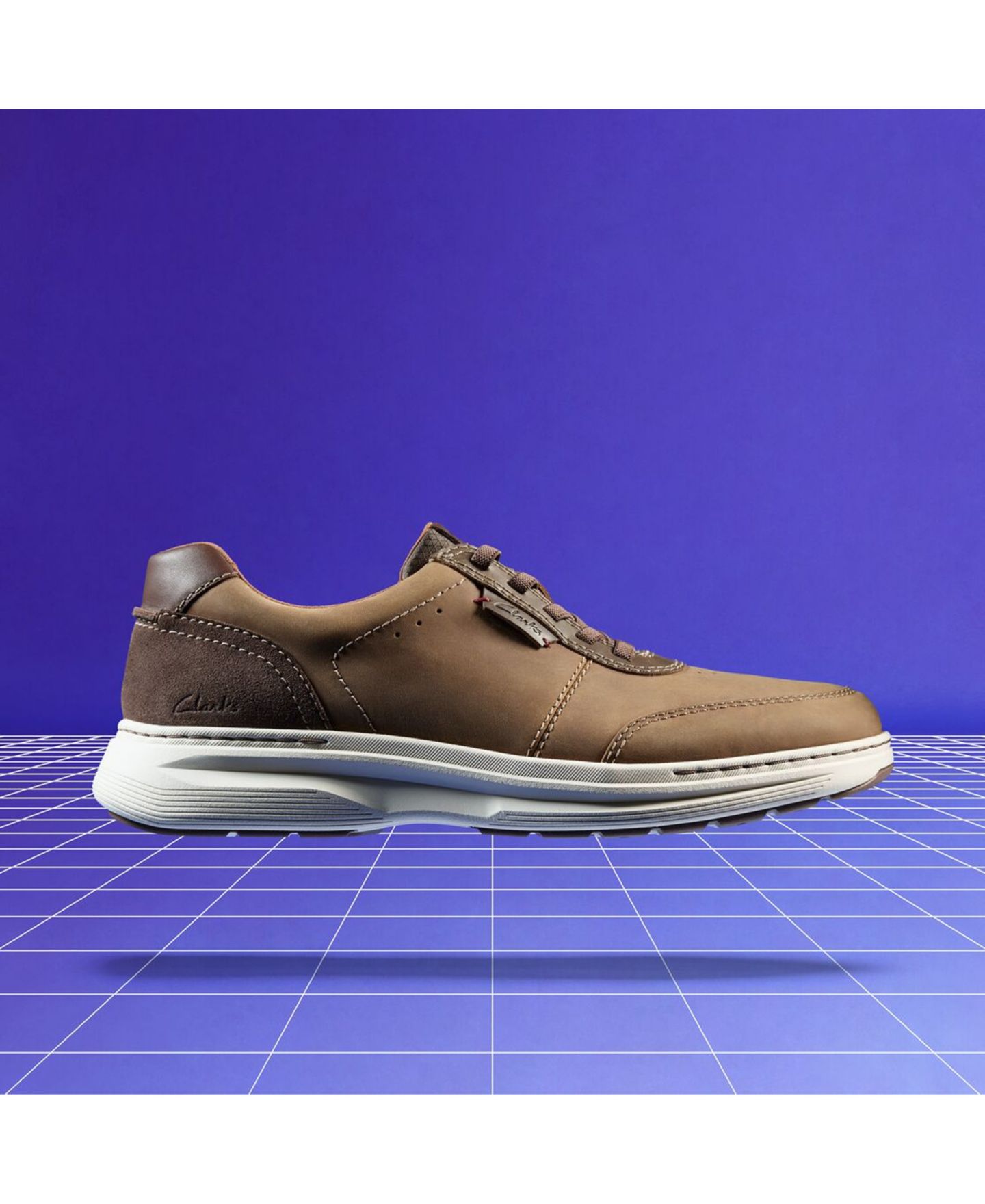 Мужские кроссовки Clarks Craftwell Lace Casual, цвет: Кожаный — фото 4