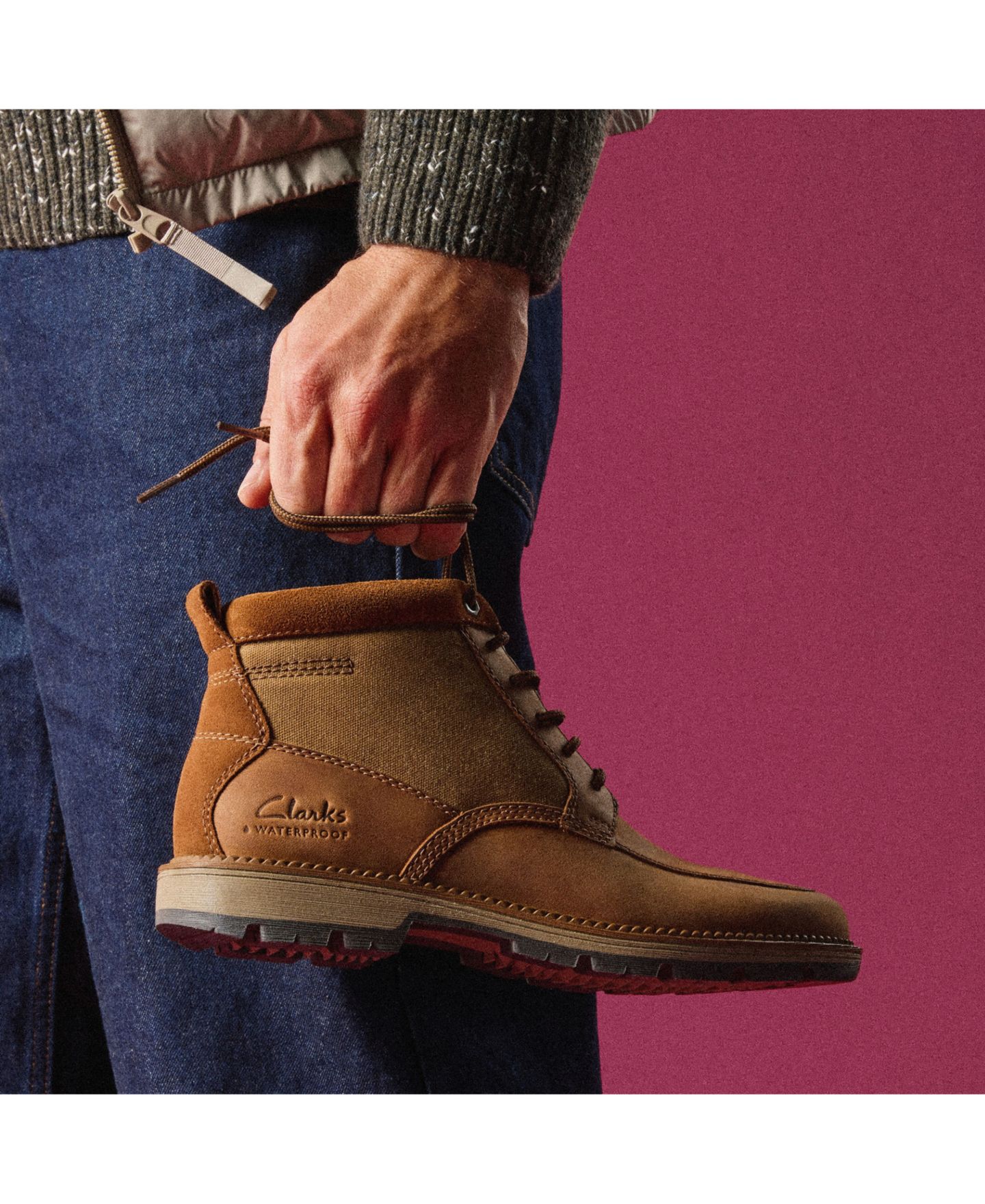 Мужские ботинки Clarks Collection Maple Walk Rise — фото 7