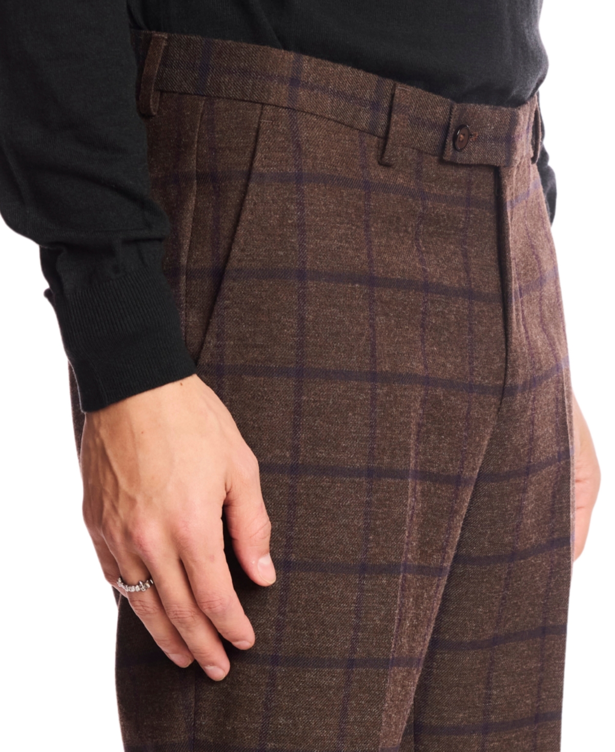 Paisley & Gray Downing Slim Pant In Brown