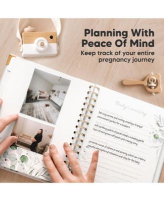 Pregnancy Journal Memory Book: Inspire, 90 Pages Hardcover Pregnancy Book, Pregnancy Journals for First Time Moms