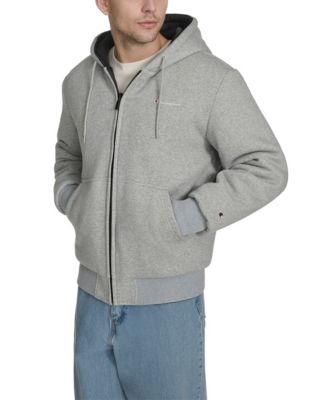 Men's Reversible Hooded Bomber Jacket