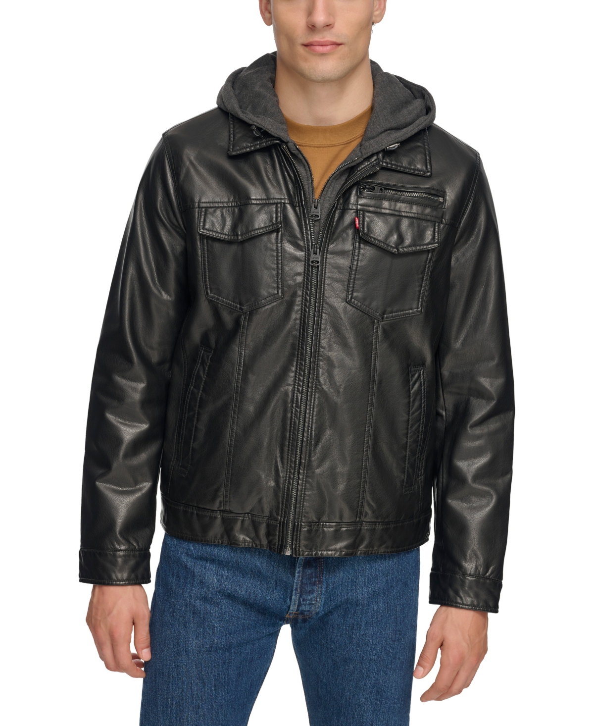 Levi's Men's Fleece Hood Jacket