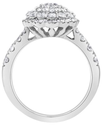 Diamond Engagement Ring (1-1/2 ct. t.w.) in 14K White Gold