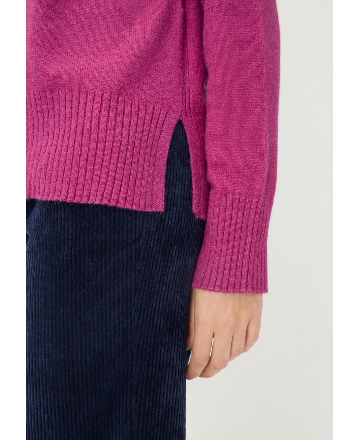 Olsen Women's Solid Mock Neck