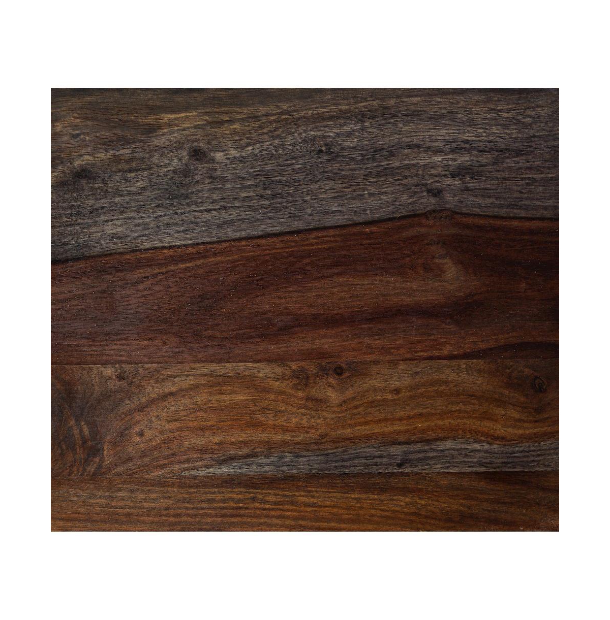 Porter Designs Manzanita Solid Sheesham Wood Coffee Table, Gray