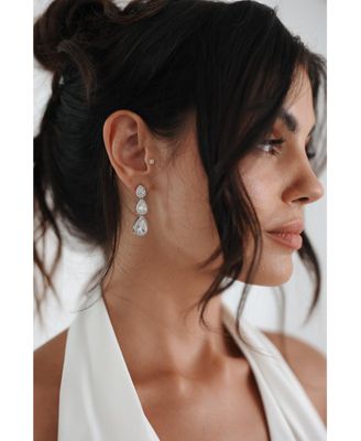 Dynasty Crystal Drop Earrings