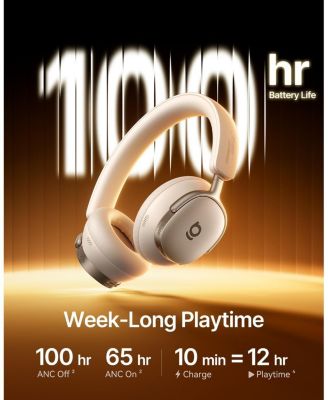 Inspire XH1 ANC Headphones, Sound by Bose, Dolby Audio, Adaptive ANC, Hi-Res Audio, 100H Playtime