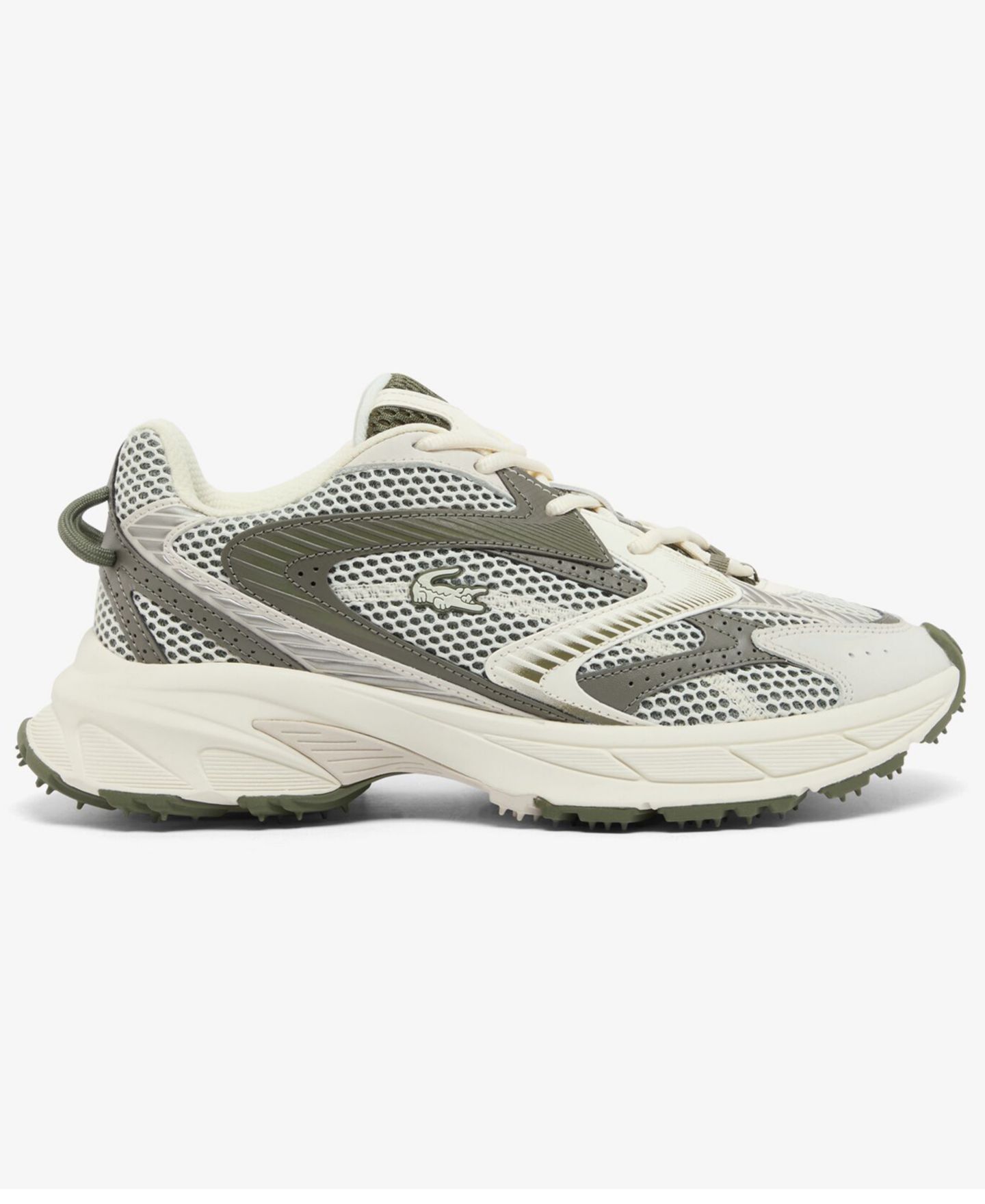 Мужские кроссовки Lacoste L003 Neo Shot Round-Toe, цвет: Молочный белый — фото 2