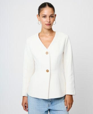 French Connection - Women's Textured Long Sleeve Jacket