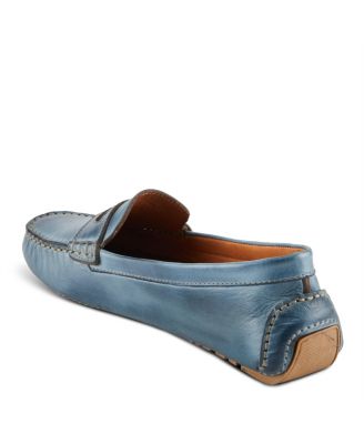 Audette Leather Moccasins with Removable Insole and Penny Keeper