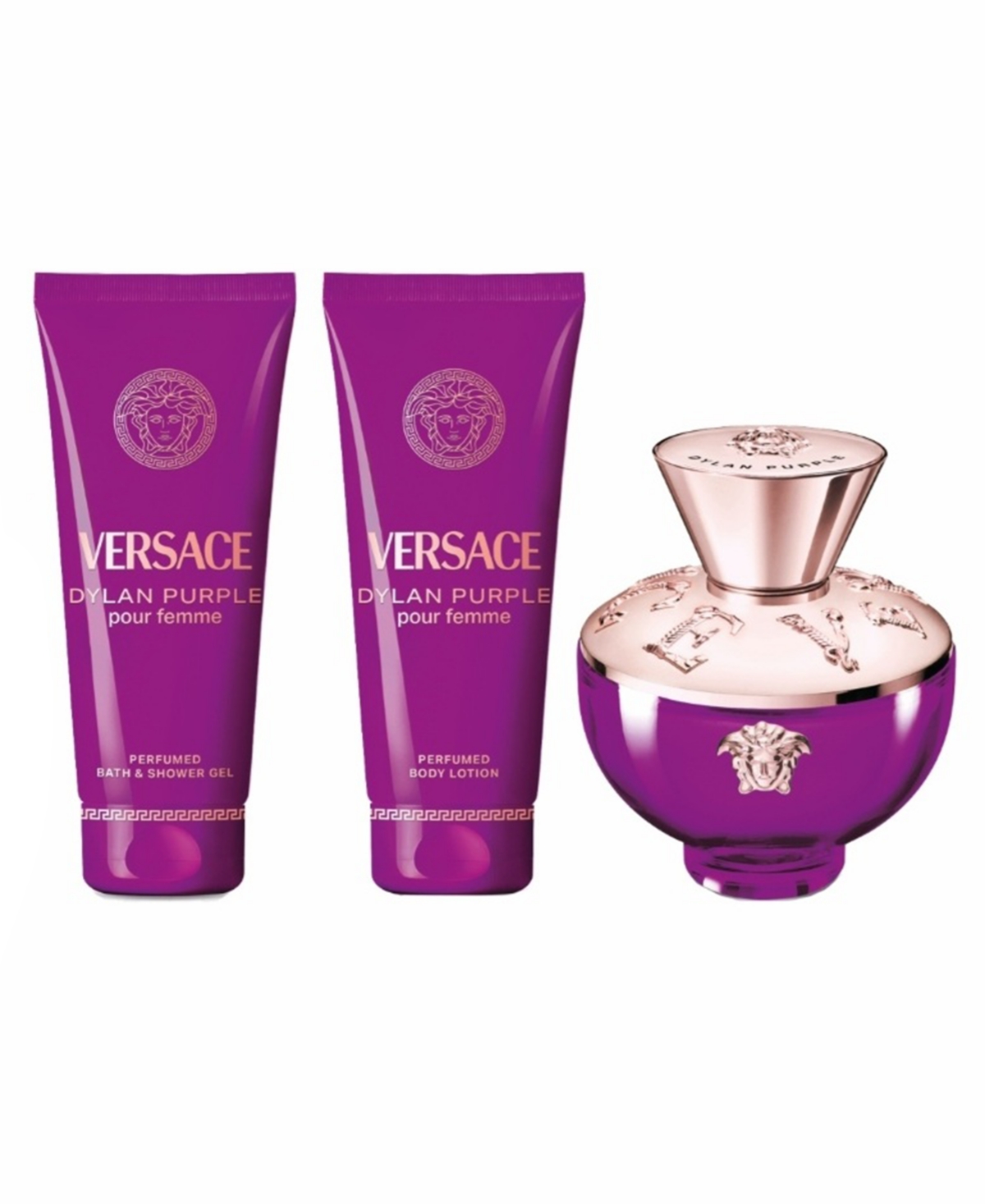 Versace 4-pc. Dylan Purple Fragrance Gift Set In Transparent