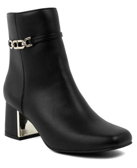 Женские ботинки Jones New York Durling Block Heel Booties, цвет: Чёрный