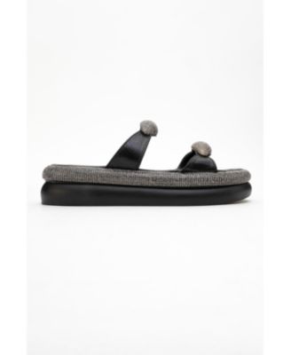 Finery Embellished Platform Slide (Women)