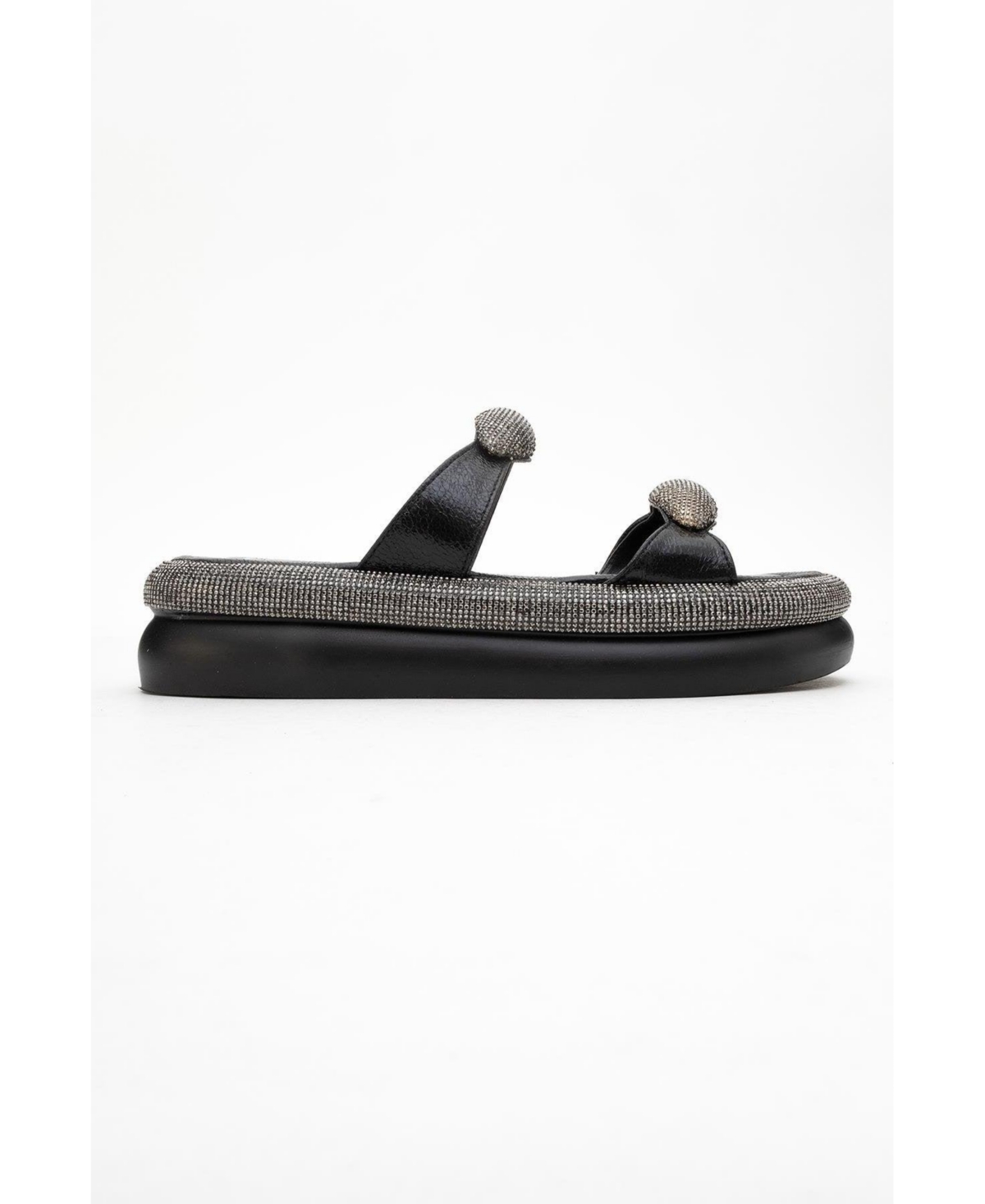 Prologue Shoes Finery Embellished Platform Slide (Women)
