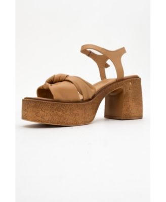 Tily Platform Wedge Leather Sandal (Women)