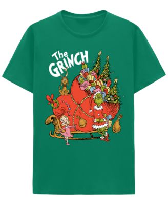 Hybrid Apparel - Men's Grinch Sleigh Crewneck T-Shirt