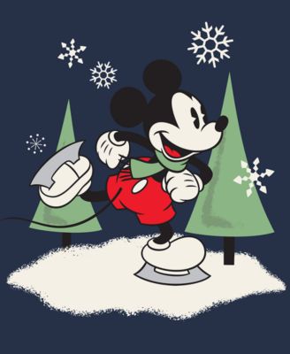 Men's Mickey Skates Pull-On Crewneck T-Shirt