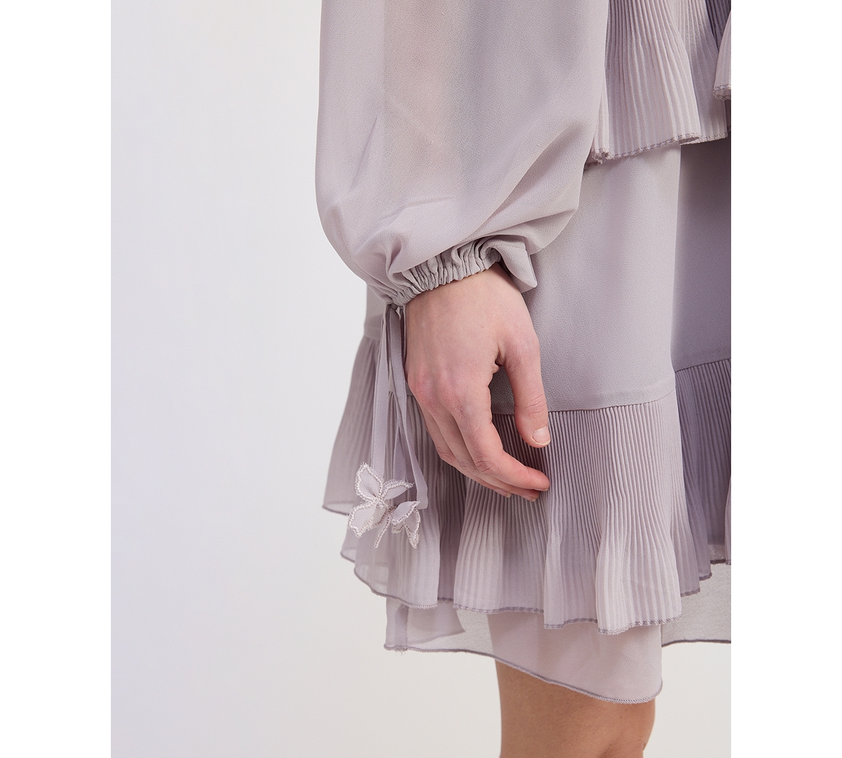 En Saison Women's Nicollette Ruffle Tiered Mini Dress