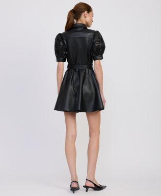 Women's Nelly Collared Mini Shirt Dress