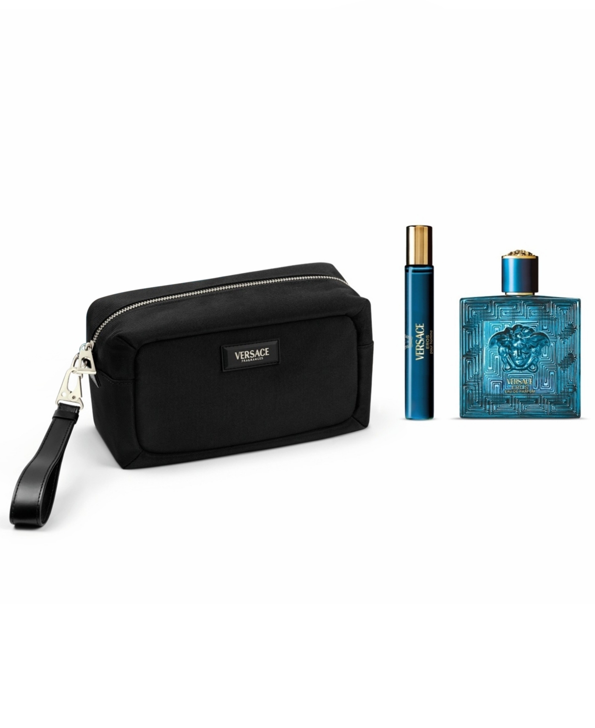 Versace 3-pc. Eros Eau De Parfum Fragrance Set In Transparent