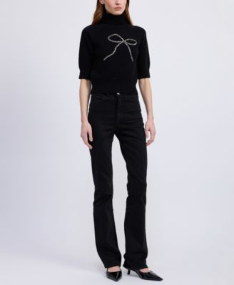 Women's Merrill Bow Short Sleeve Sweater