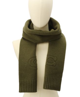 Women's Embossed Knit Muffler